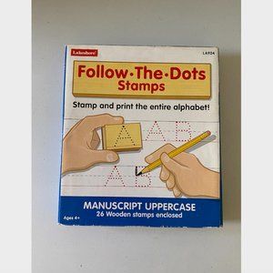 FOLLOW-THE-DOTS STAMPS- UPPERCASE LETTERS